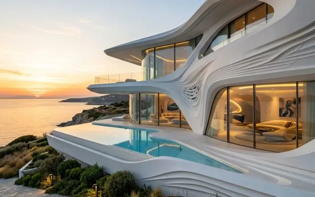 Futuristic Parametric — architectural reference image