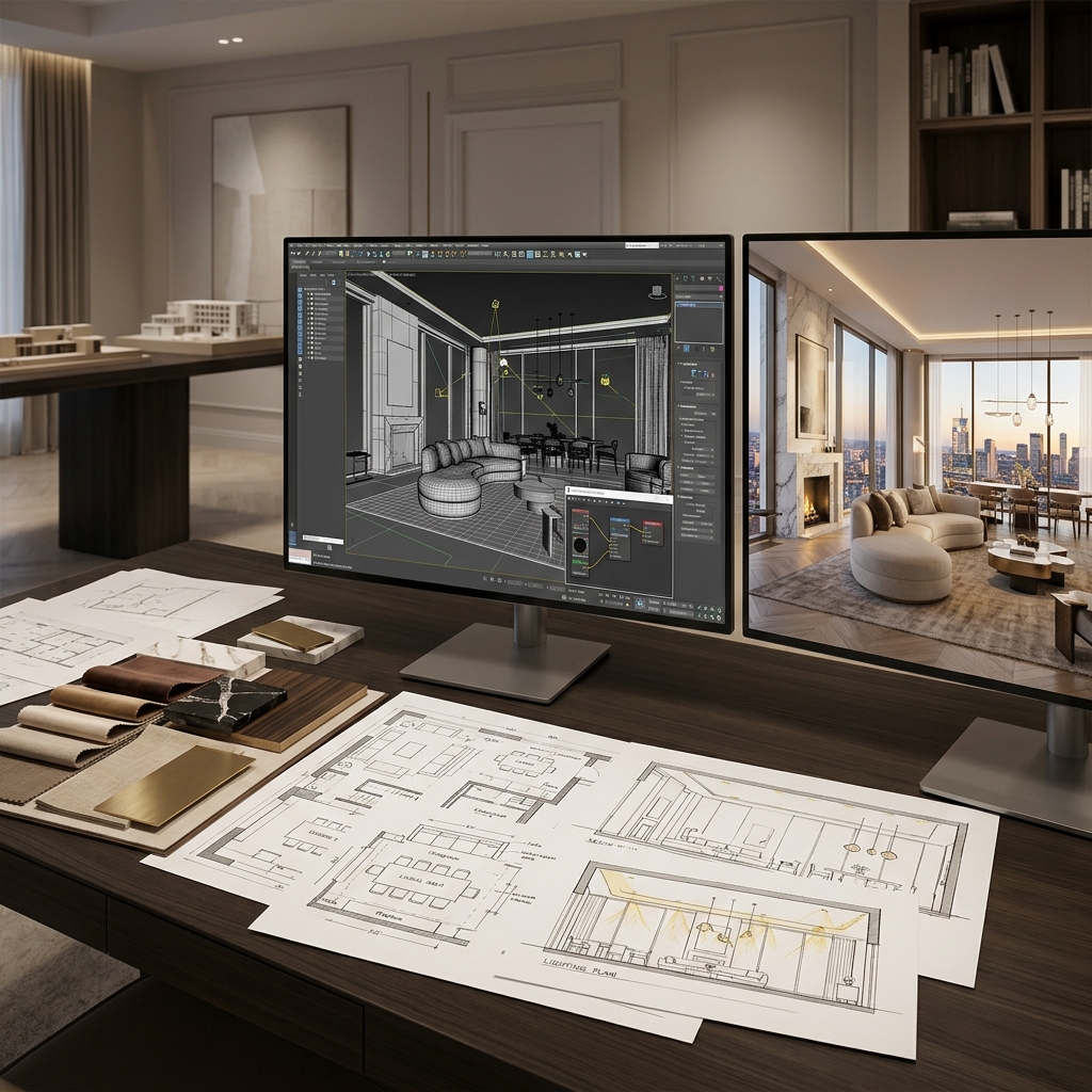 Interior Design & 3D Modeling