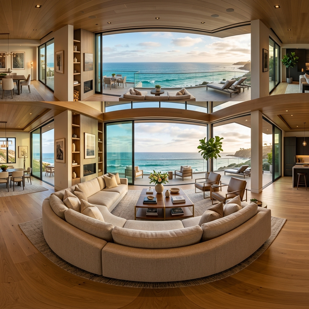 360 Rendering for Immersive Architectural Visualization