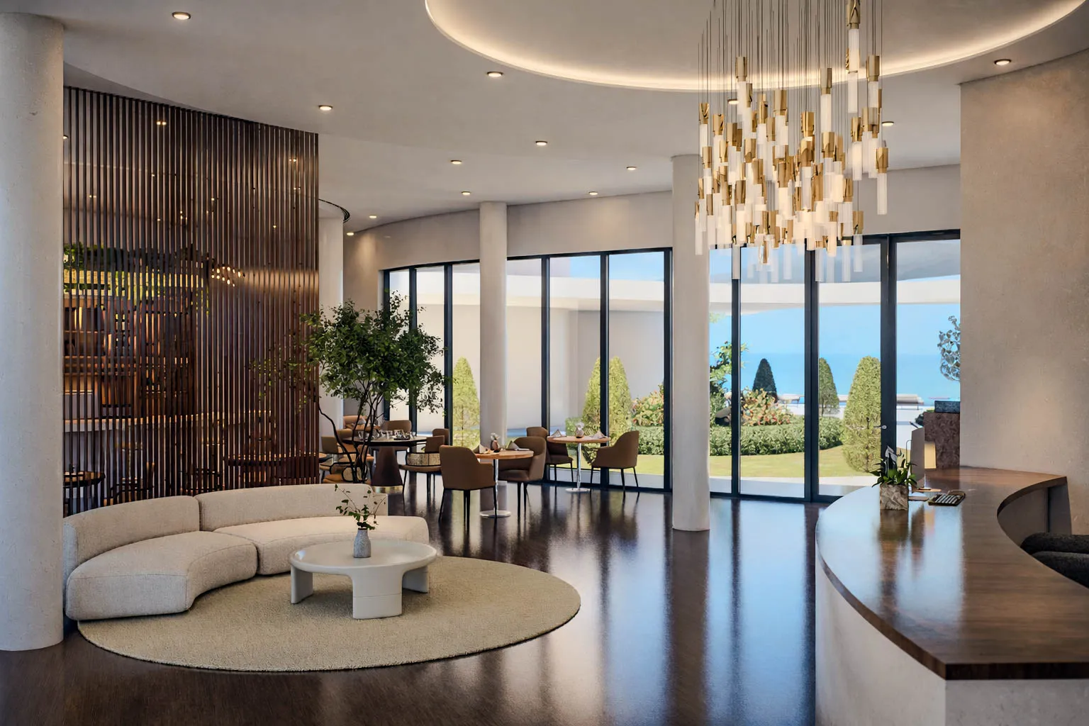 Concept view of Domo Resort